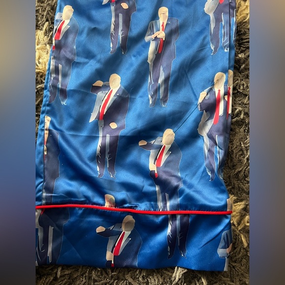 Trump Dancing Long Sleeve and Pants Pajama Set - Picture 9 of 10